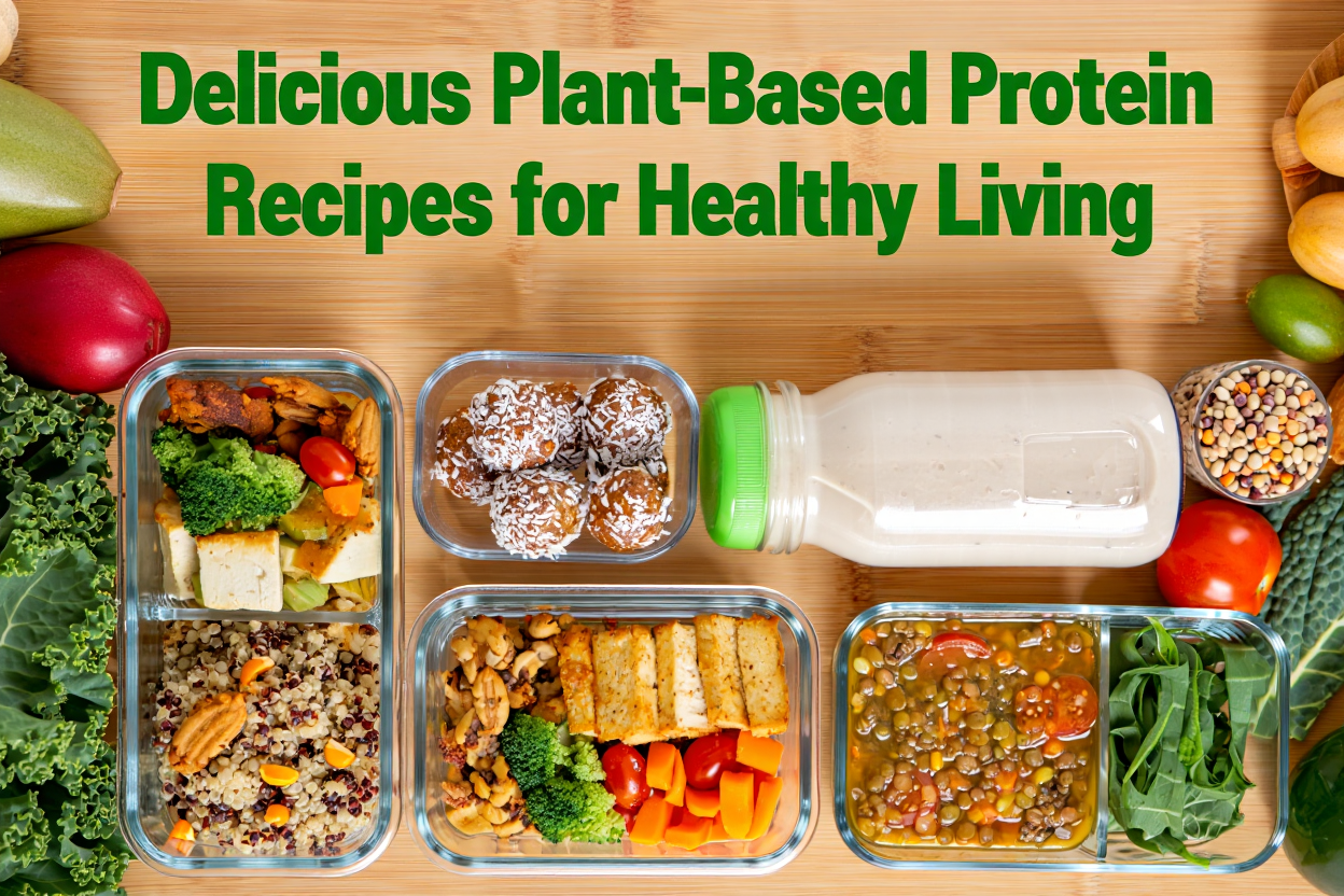 Delicious Plant-Based Protein Recipes for Healthy Living